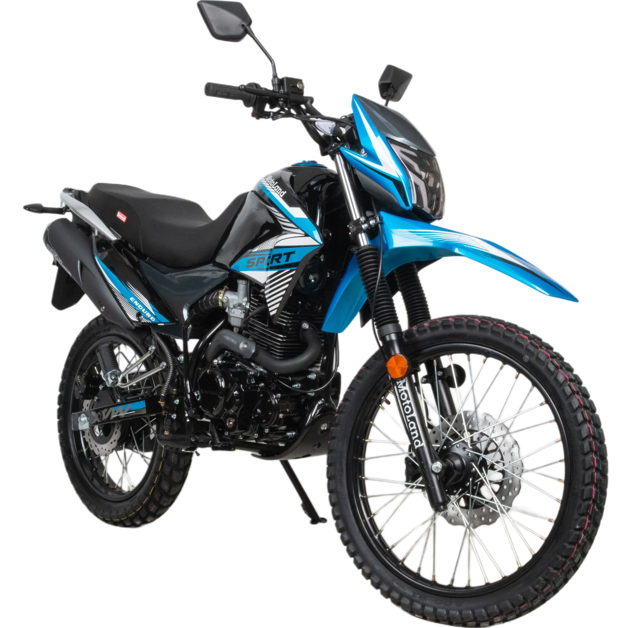 Мотоцикл Кросс 250 ENDURO LT (XF250-B) NEON синий