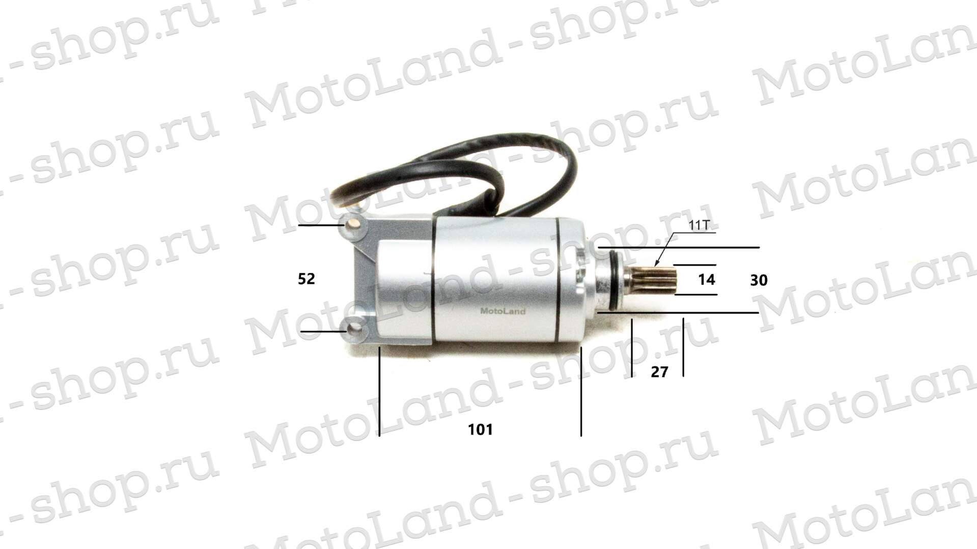 Электростартер 165FML (CBB200) 165FMM (CB250D-G) 165FMM (CBB250)