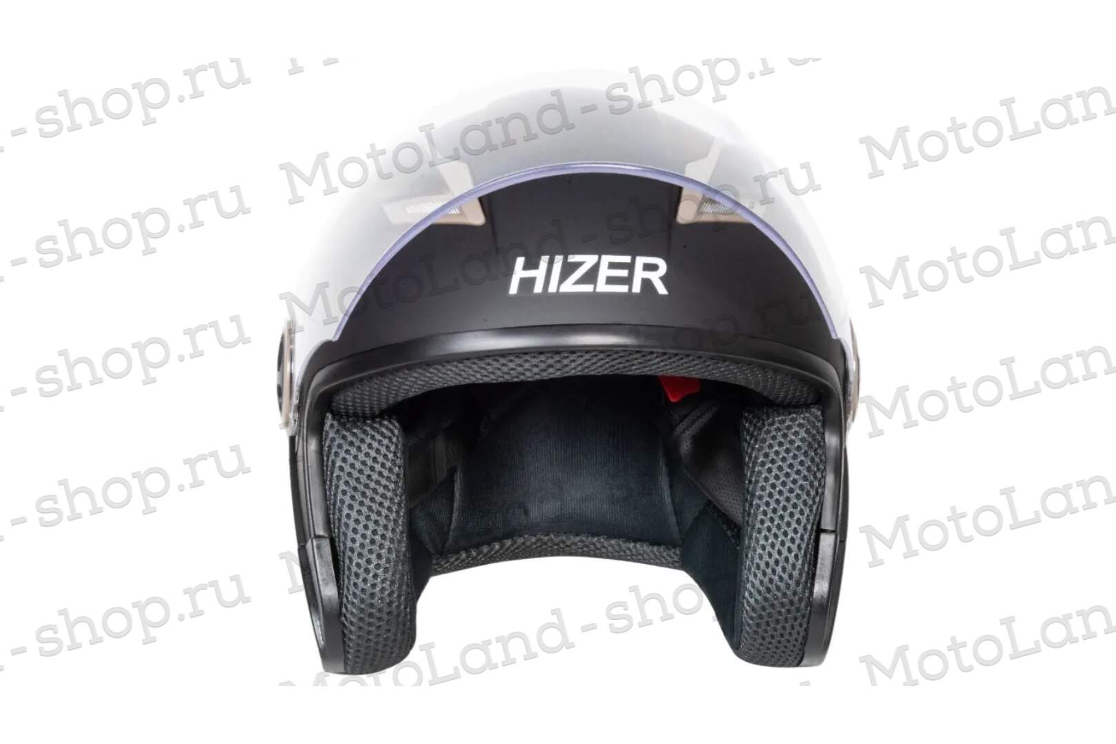 Шлем мото открытый HIZER 226 (L) matte-black