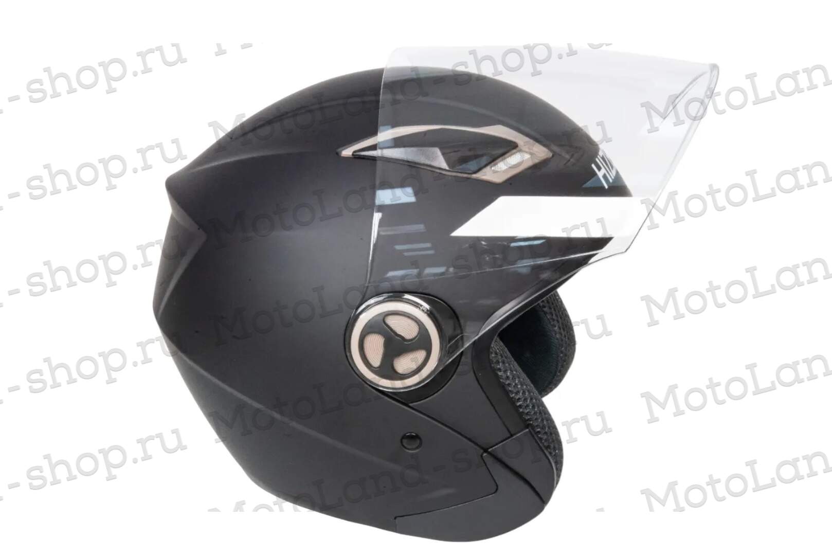 Шлем мото открытый HIZER 226 (L) matte-black