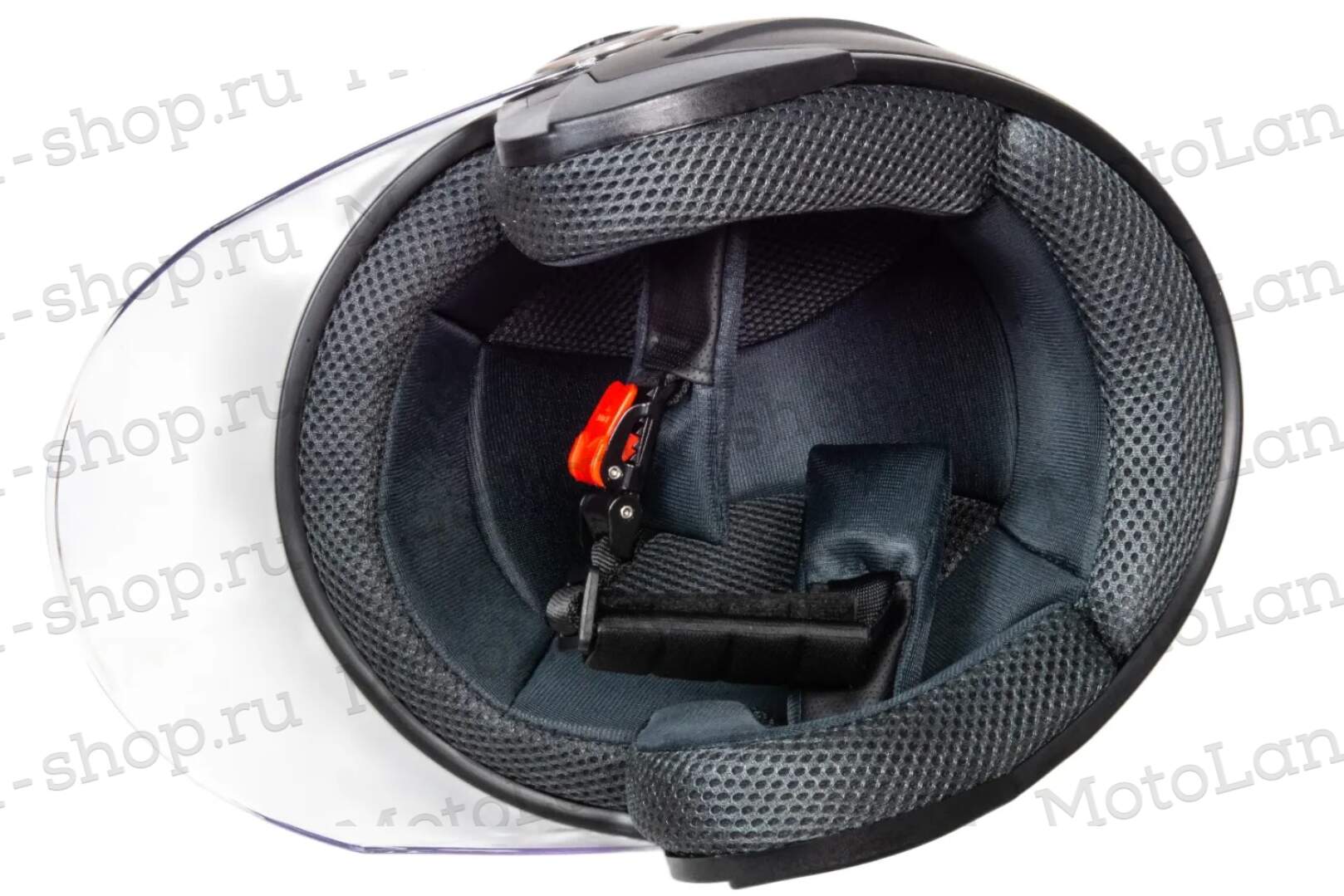 Шлем мото открытый HIZER 226 (L) matte-black