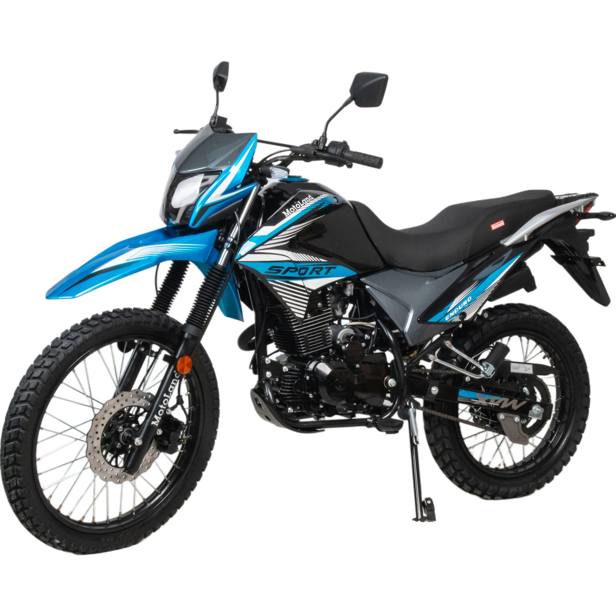 Мотоцикл Кросс 250 ENDURO LT (XF250-B) NEON синий