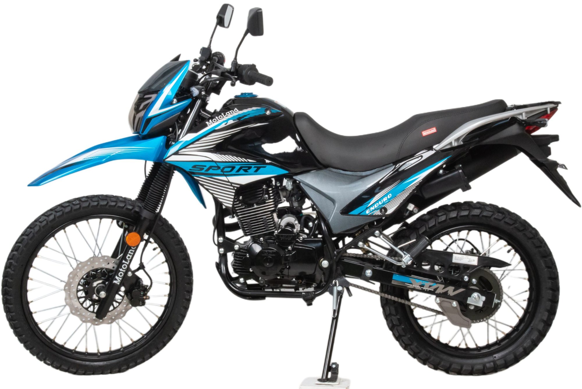Мотоцикл Кросс 250 ENDURO LT (XF250-B) NEON синий