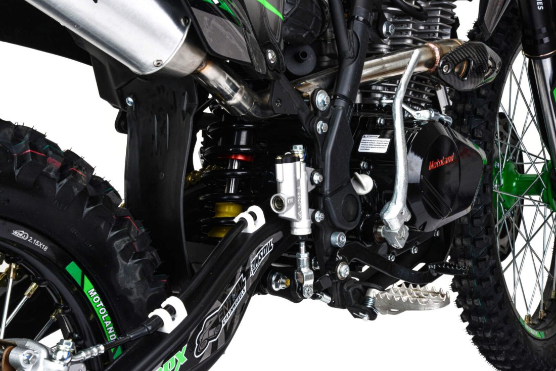 Мотоцикл Кросс Motoland 300 XT300 HS (PR5 4V) зеленый