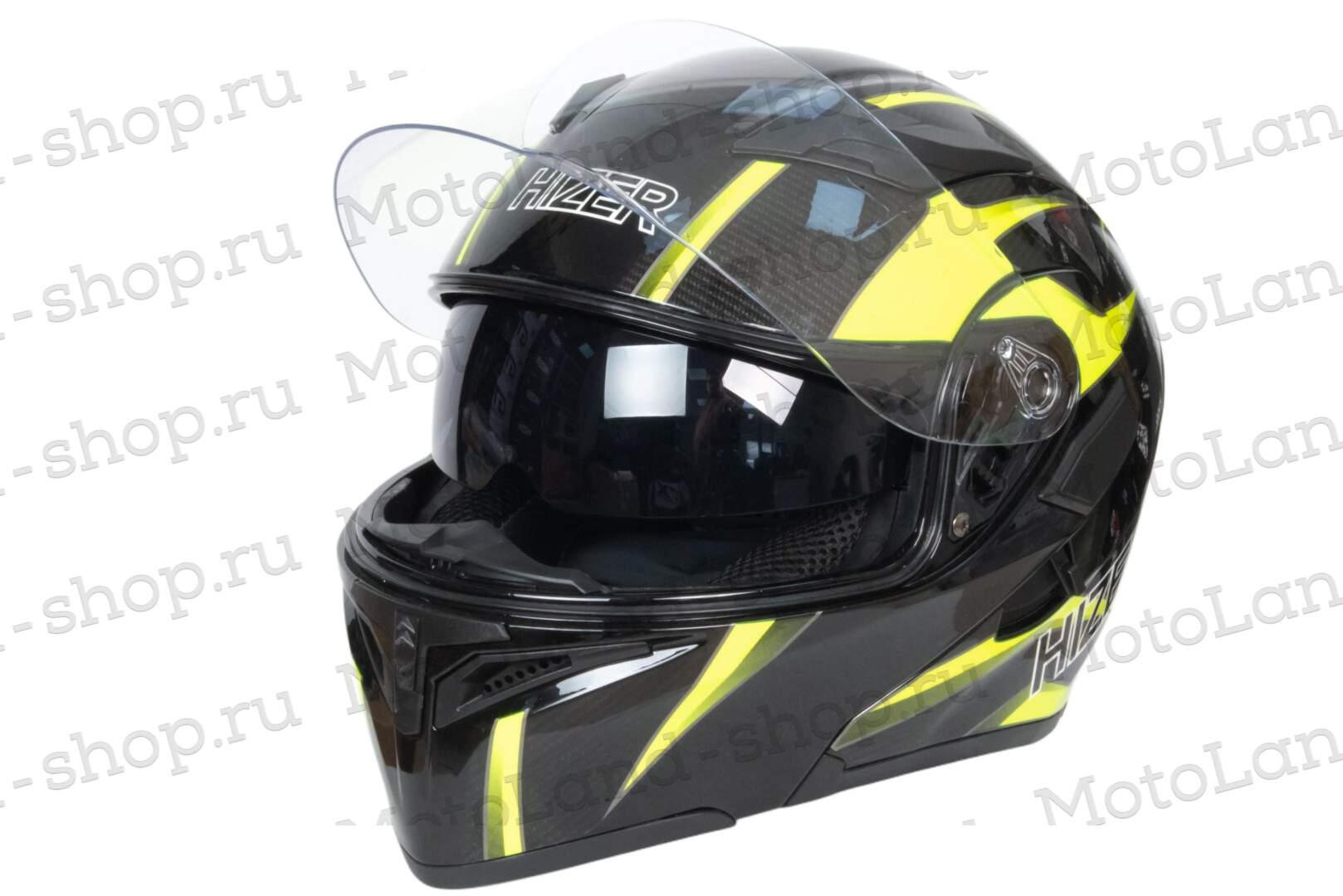 Шлем мото модуляр HIZER J5902 №1 (S) (2 визора)