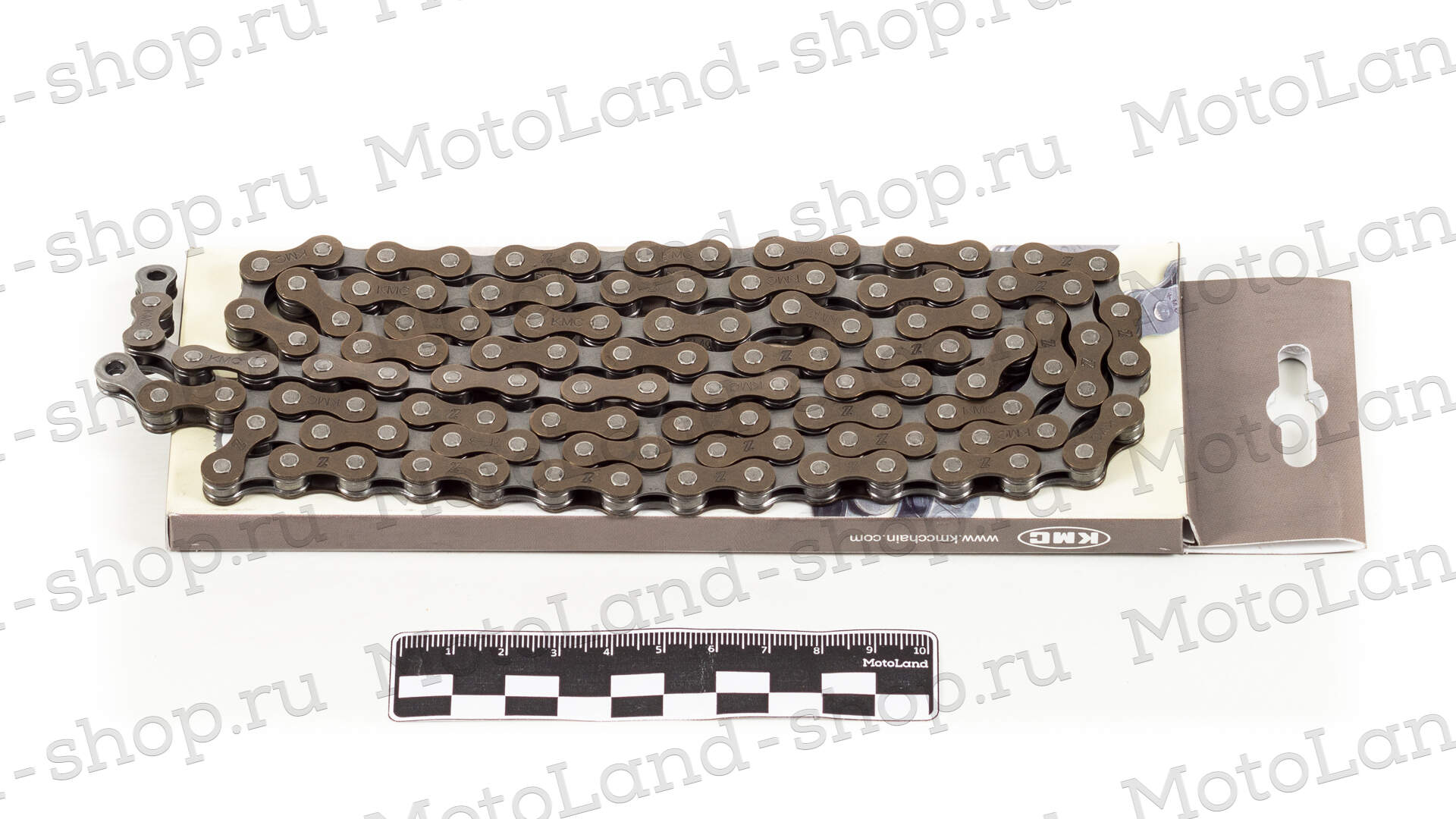 Цепь вело KMC 6, 7, 8 ск., 1/2"X3/32"Х116, коричневая (Z51) Цепь вело KMC 6, 7, 8 ск., 1/2"X3/32"Х116, коричневая (Z51)