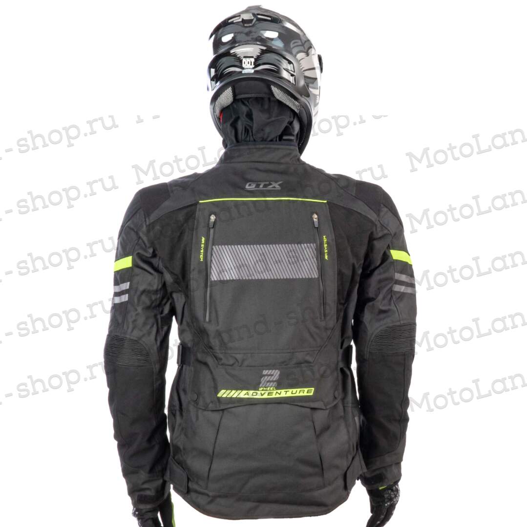 Куртка мотоциклетная (текстиль) GTX EJ-2404 BLACK (XXL) Куртка мотоциклетная (текстиль) GTX EJ-2404 BLACK (XXL)