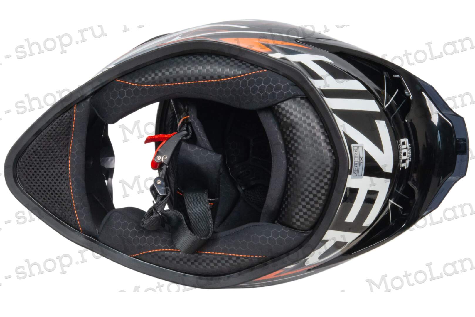 Шлем мото интеграл HIZER J5325 №3 (M) orange Шлем мото интеграл HIZER J5325 №3 (M) orange