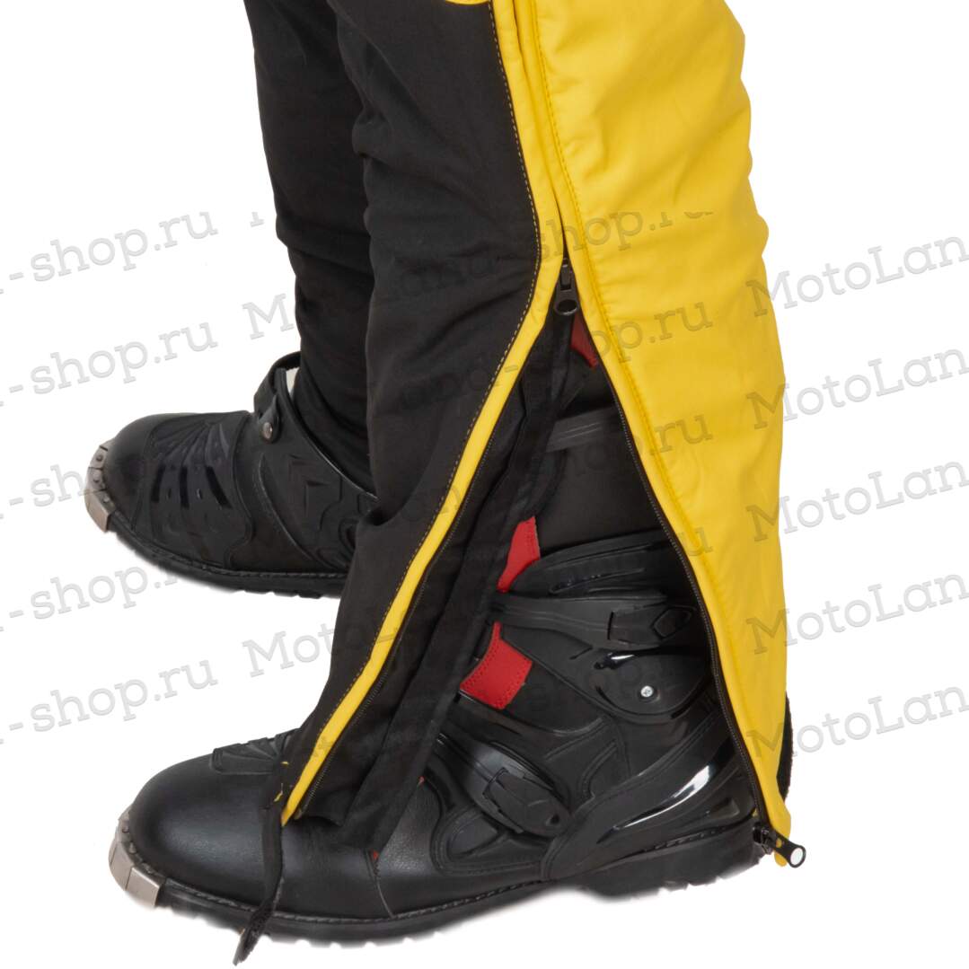 Комбинезон для снегохода SCOTT DS Shell Dryo One Piece (-5 C) №2 yellow-black (текстиль) (L)