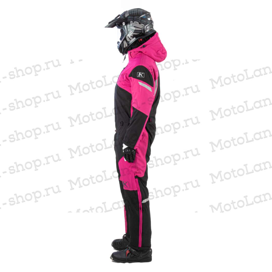 Комбинезон для снегохода (женский) KLIM SHREDSA ONE-PIECE №5 pink (текстиль) (L)