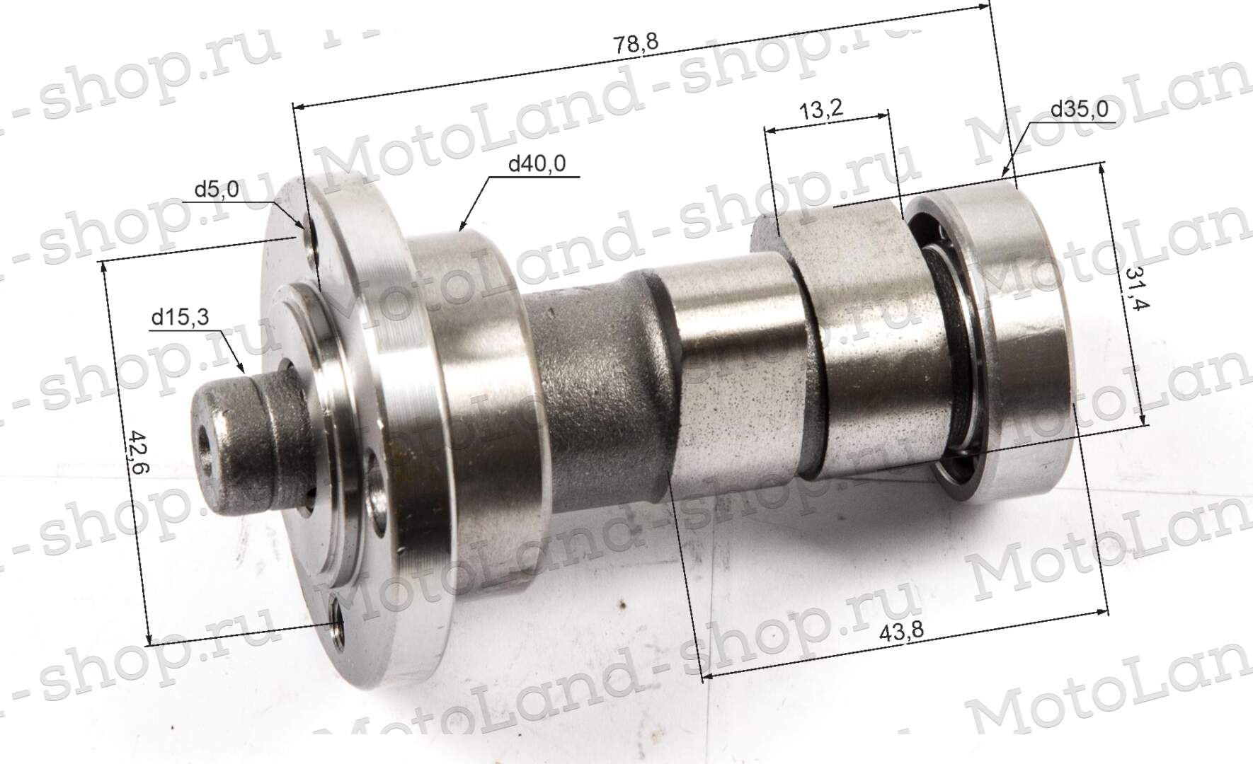 Распредвал верхний 165FMM (CB250D-G) X-TECH