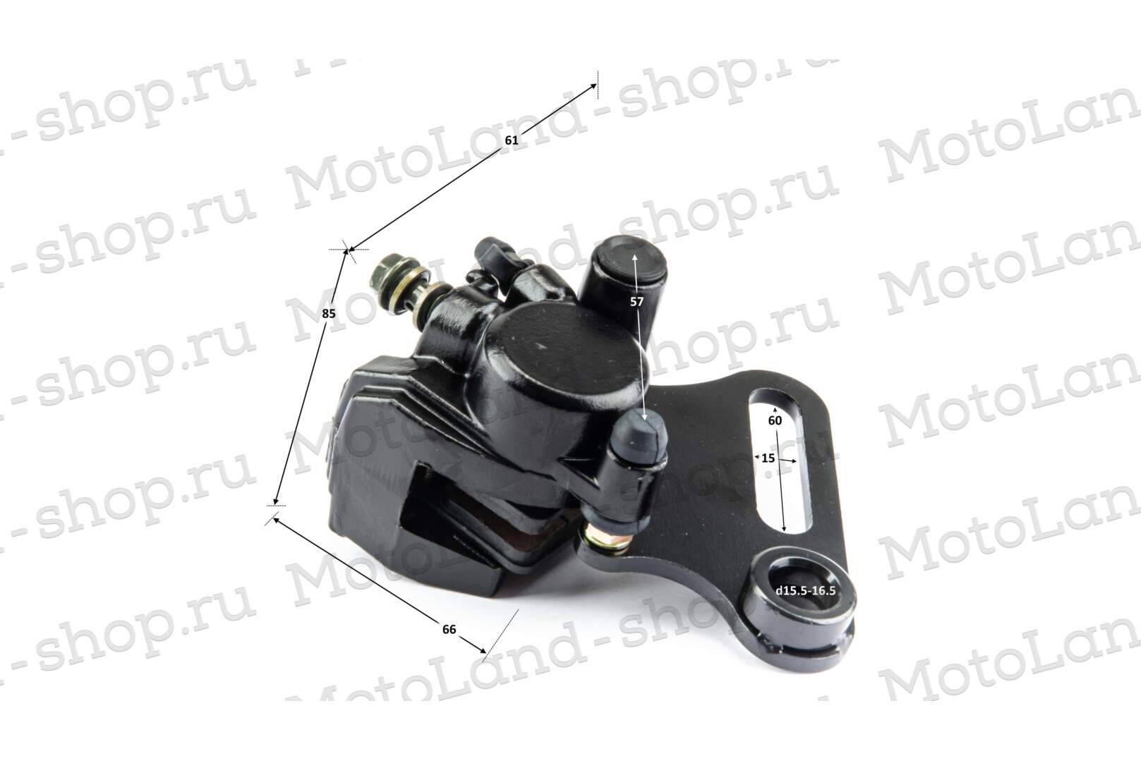 Суппорт тормозной №5 (1 поршень), 15 мм