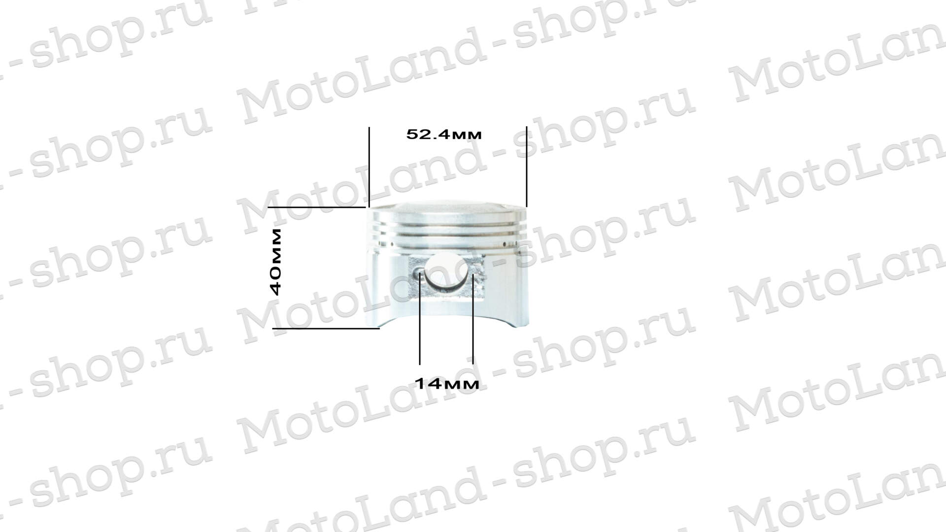 Поршень в сборе 152FMI 110см3 (52,4*55,5)