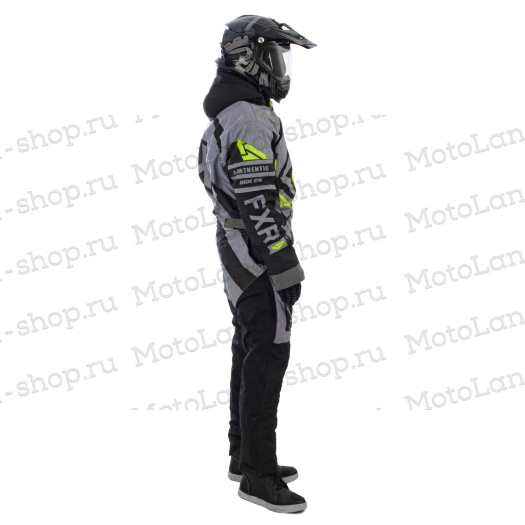 Комбинезон для снегохода FXR CX №3 gray-green (текстиль) (XXXL)