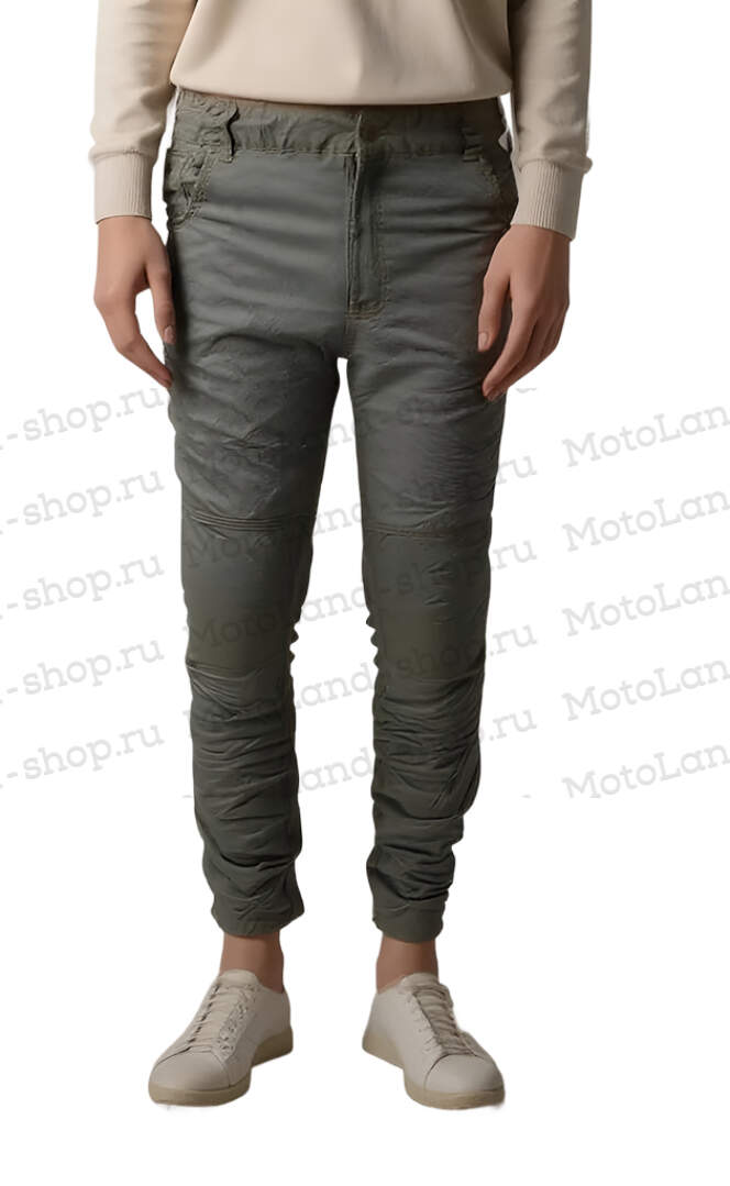 Штаны мотоциклетные (текстиль) HIZER CE-2930 Green (XL)