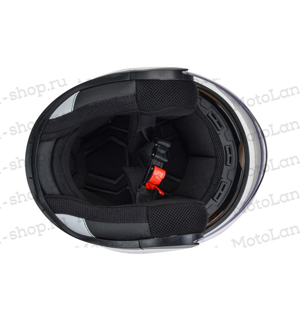 Шлем мото открытый HIZER 250 №2 (XL) white Шлем мото открытый HIZER 250 №2 (XL) white