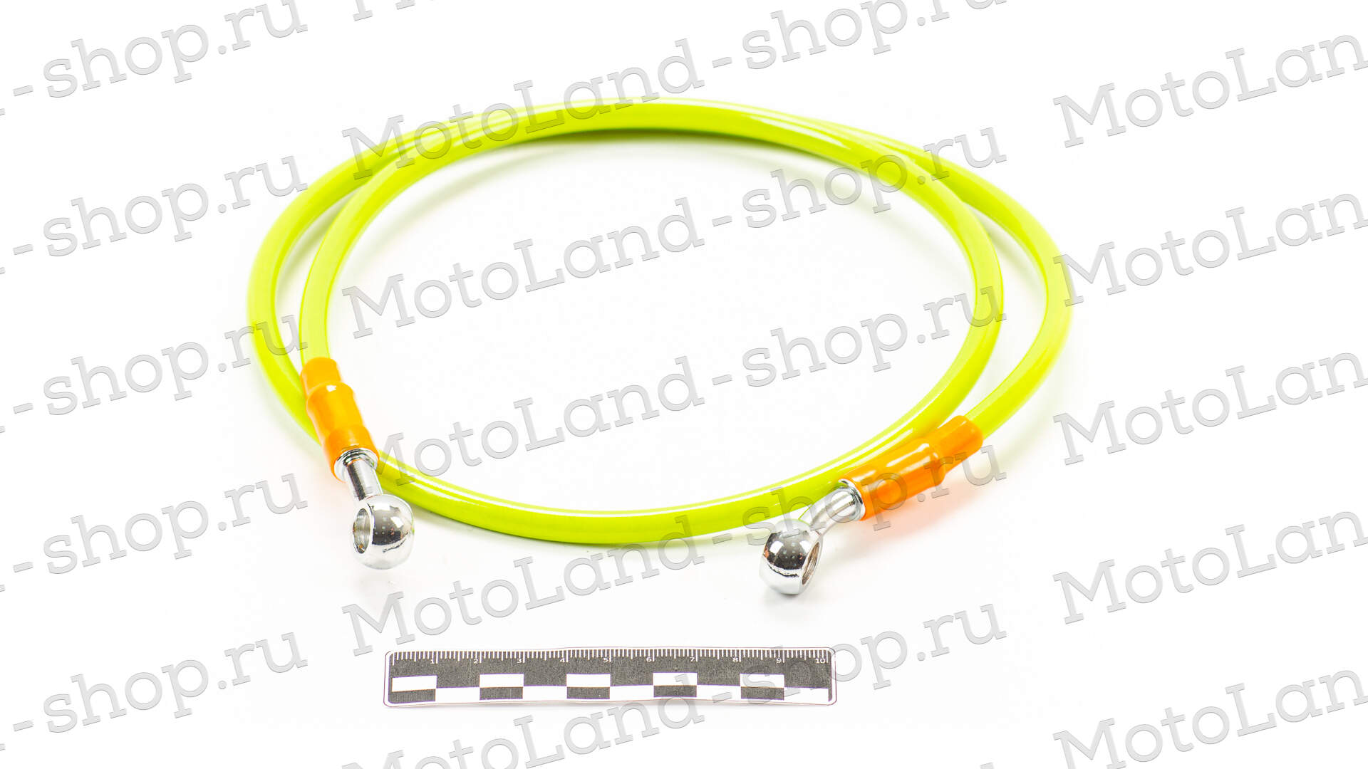 Шланг гидравлический тормозной (армированный) L=1000 d=10мм зеленый