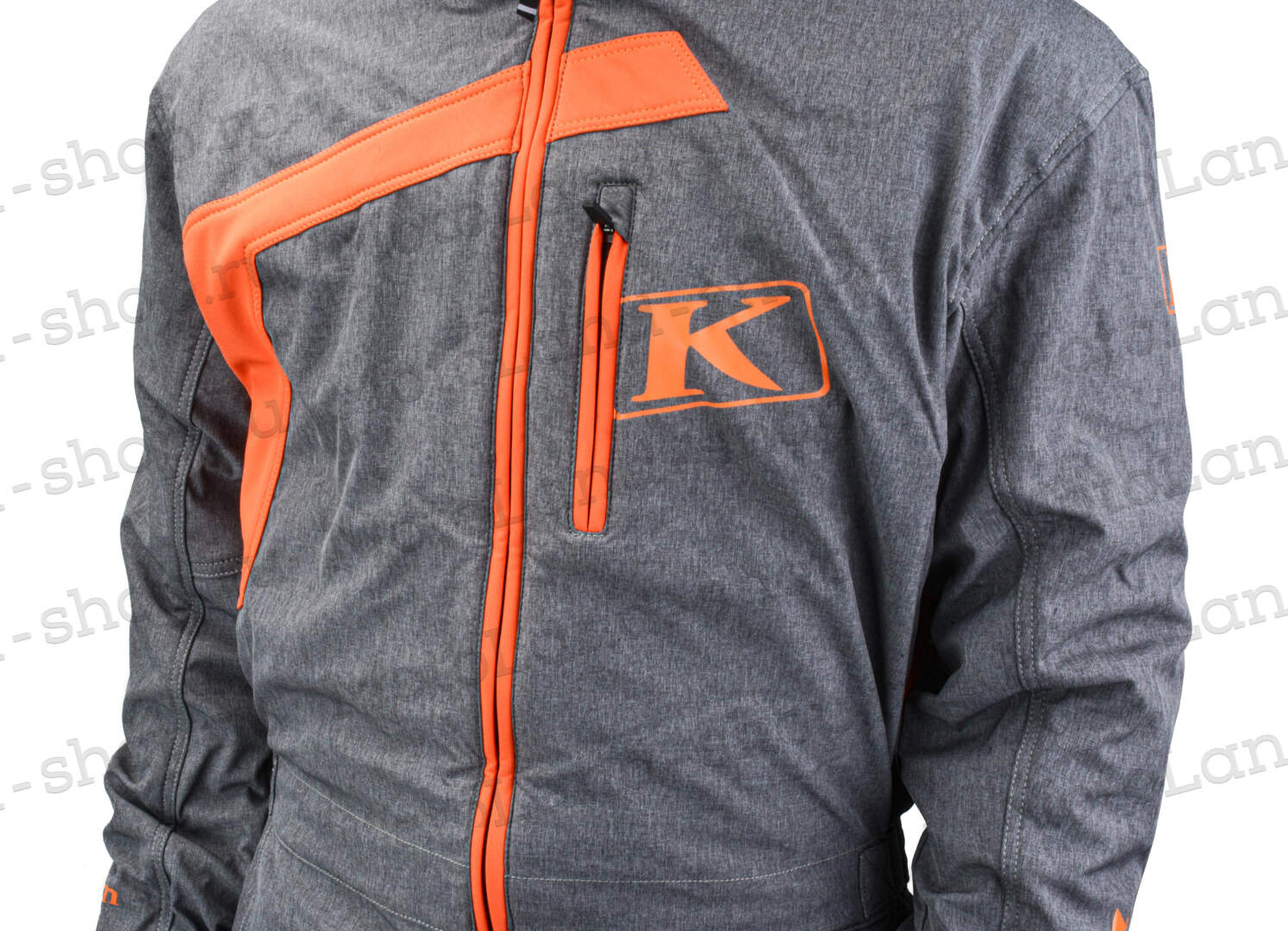 Комбинезон для снегохода KLIM RIPSA ONE-PIECE №2 gray-orange (текстиль) (XXL)
