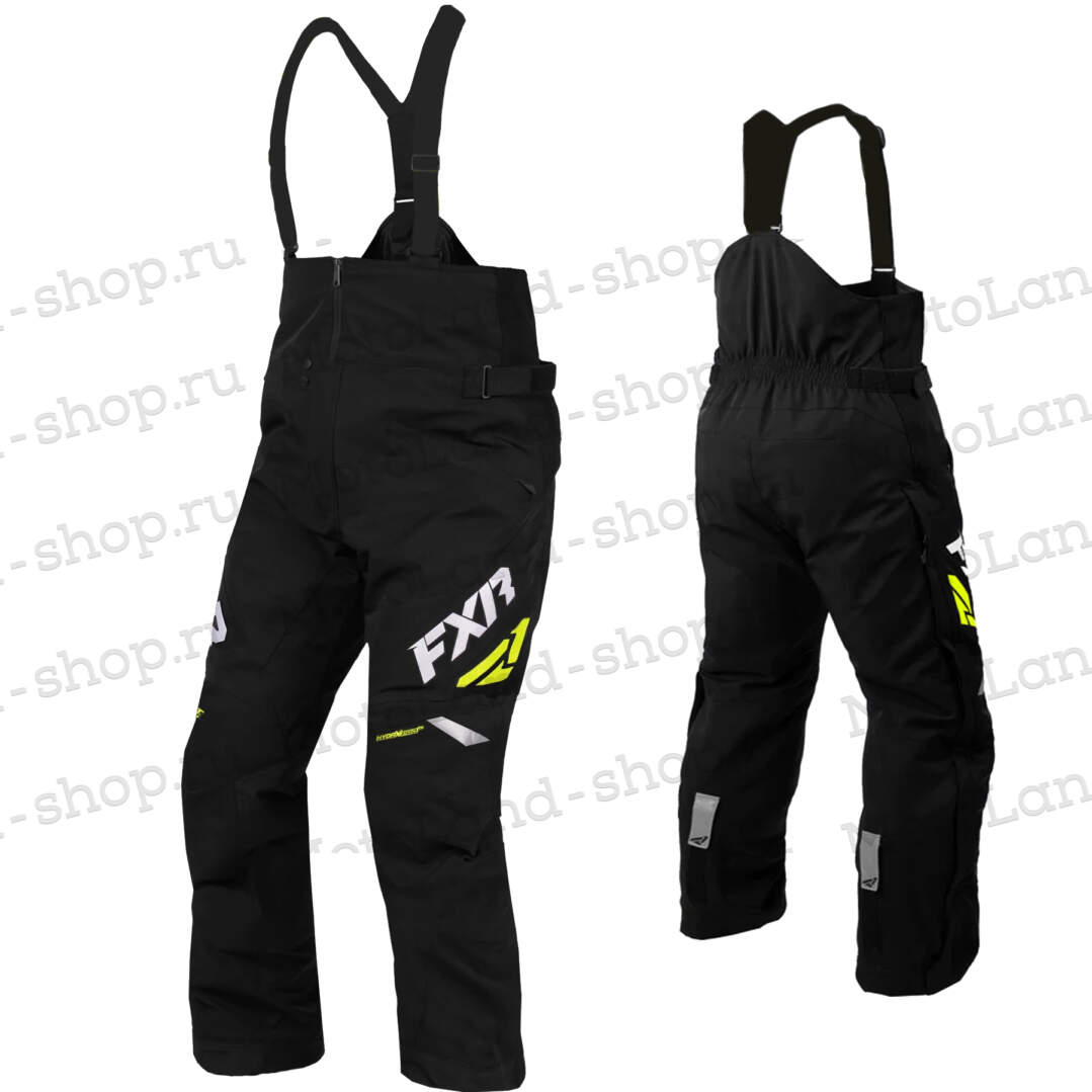 Штаны для снегохода FXR ADRENALINE №1 black (текстиль) (XL)