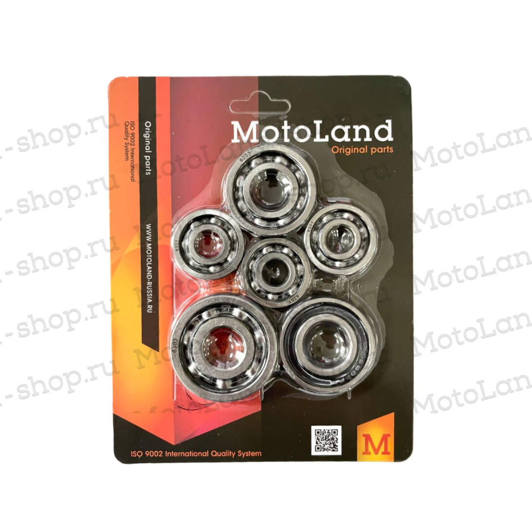 Набор подшипников двигателя 139QMB 80см3