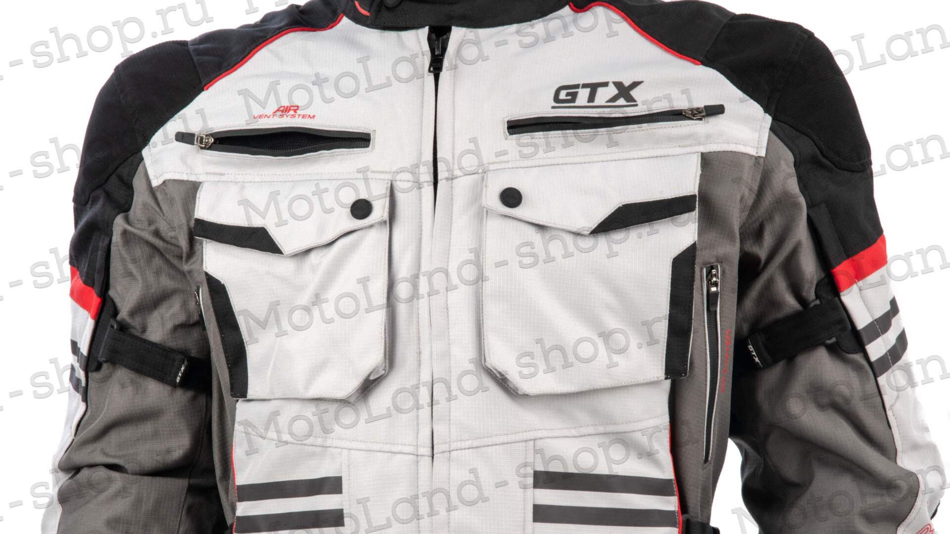 Куртка мотоциклетная (текстиль) GTX EJ-2404 LIGHT GREY (L) Куртка мотоциклетная (текстиль) GTX EJ-2404 LIGHT GREY (L)