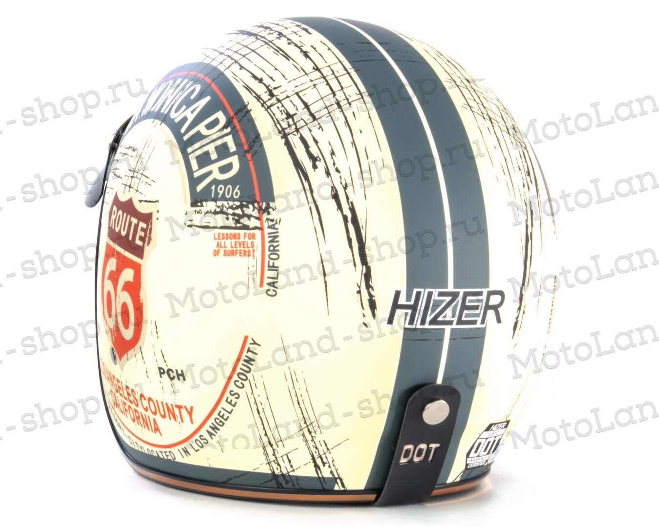 Шлем мото открытый HIZER J510 №1 (S)