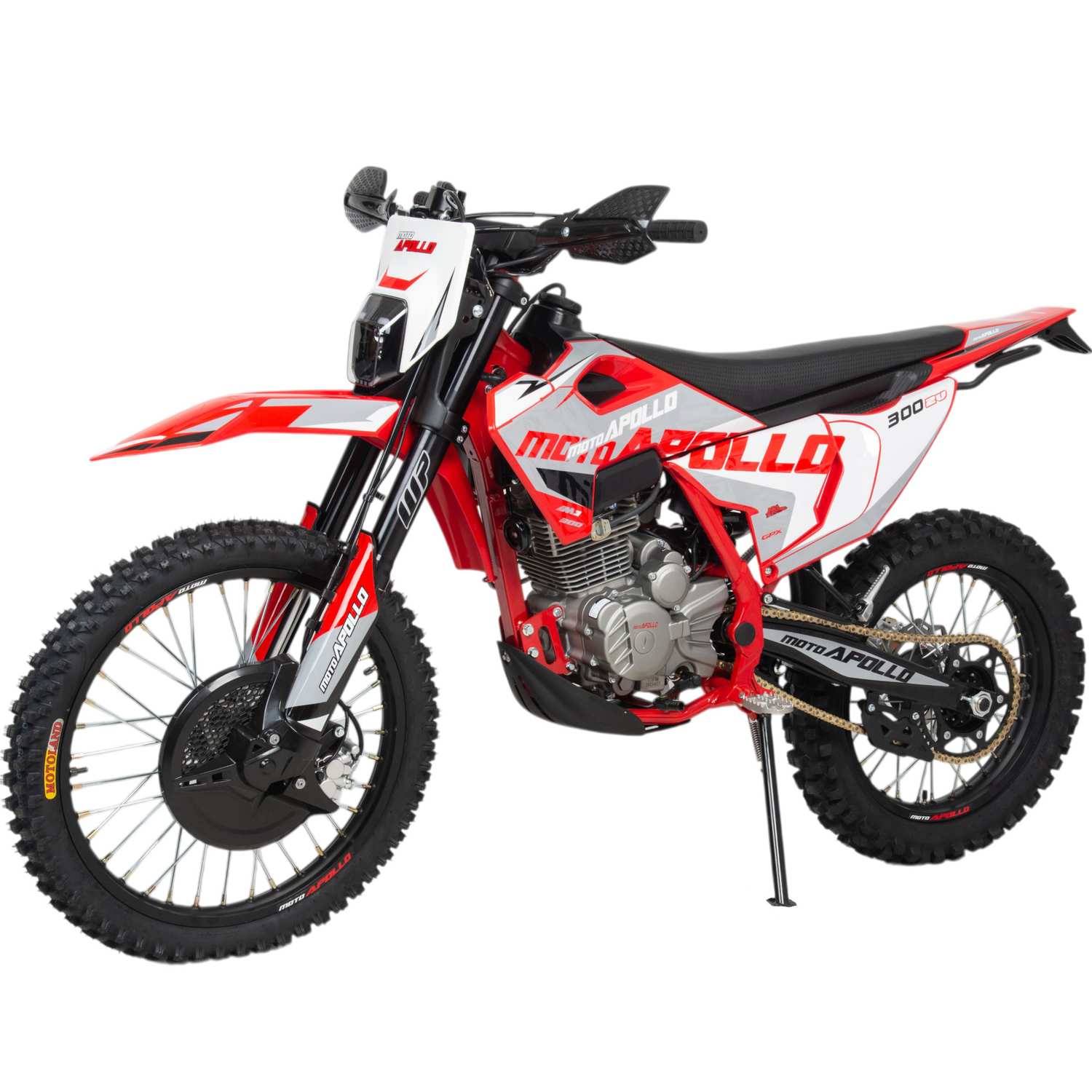 Мотоцикл Кросс Moto Apollo M3 300 (175FMM) красный 2026