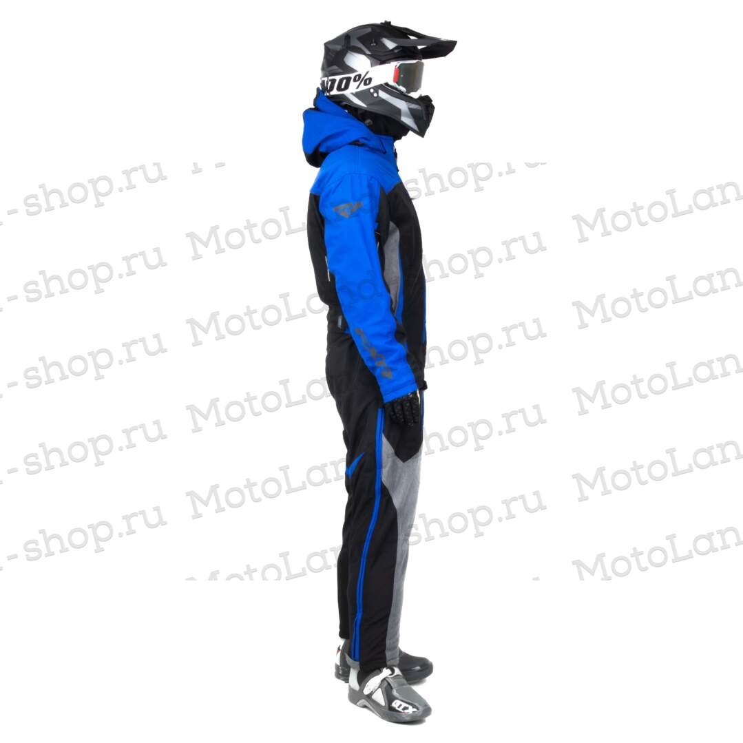 Комбинезон для снегохода FXR Maverick Lite №2 blue (текстиль) (S)