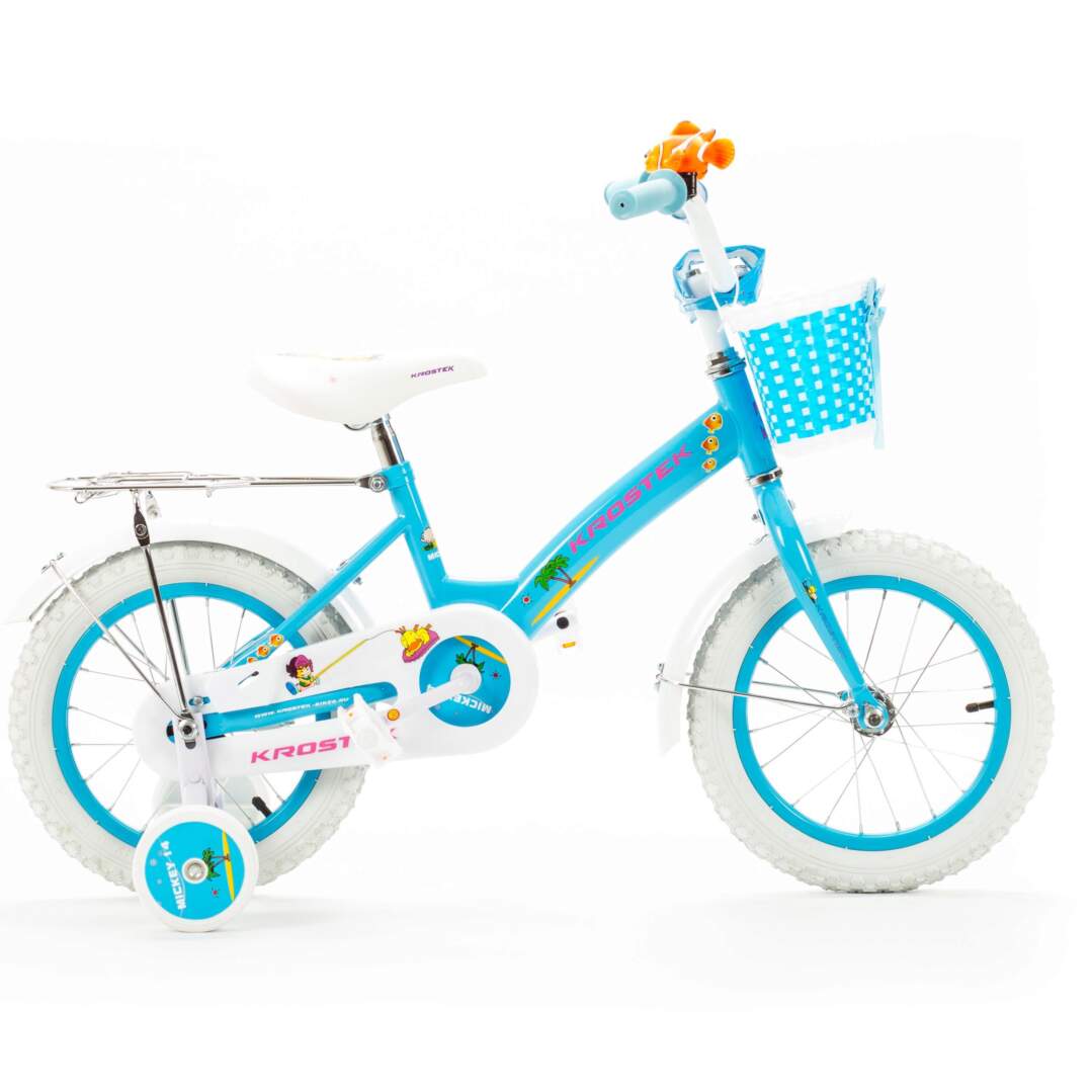 Велосипед 14" KROSTEK MICKEY (500002) (голубой)