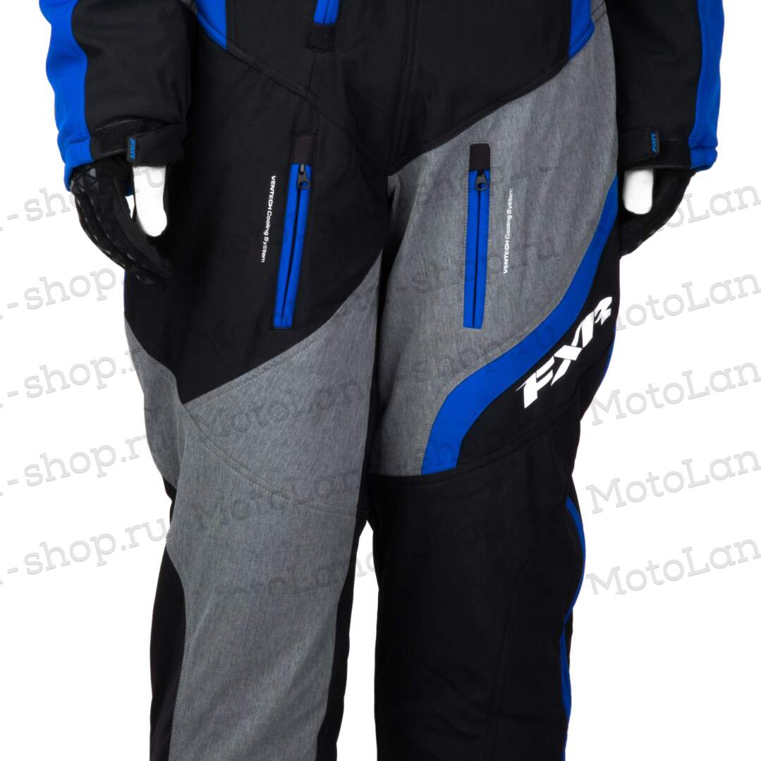 Комбинезон для снегохода FXR Maverick Lite №2 blue (текстиль) (M)