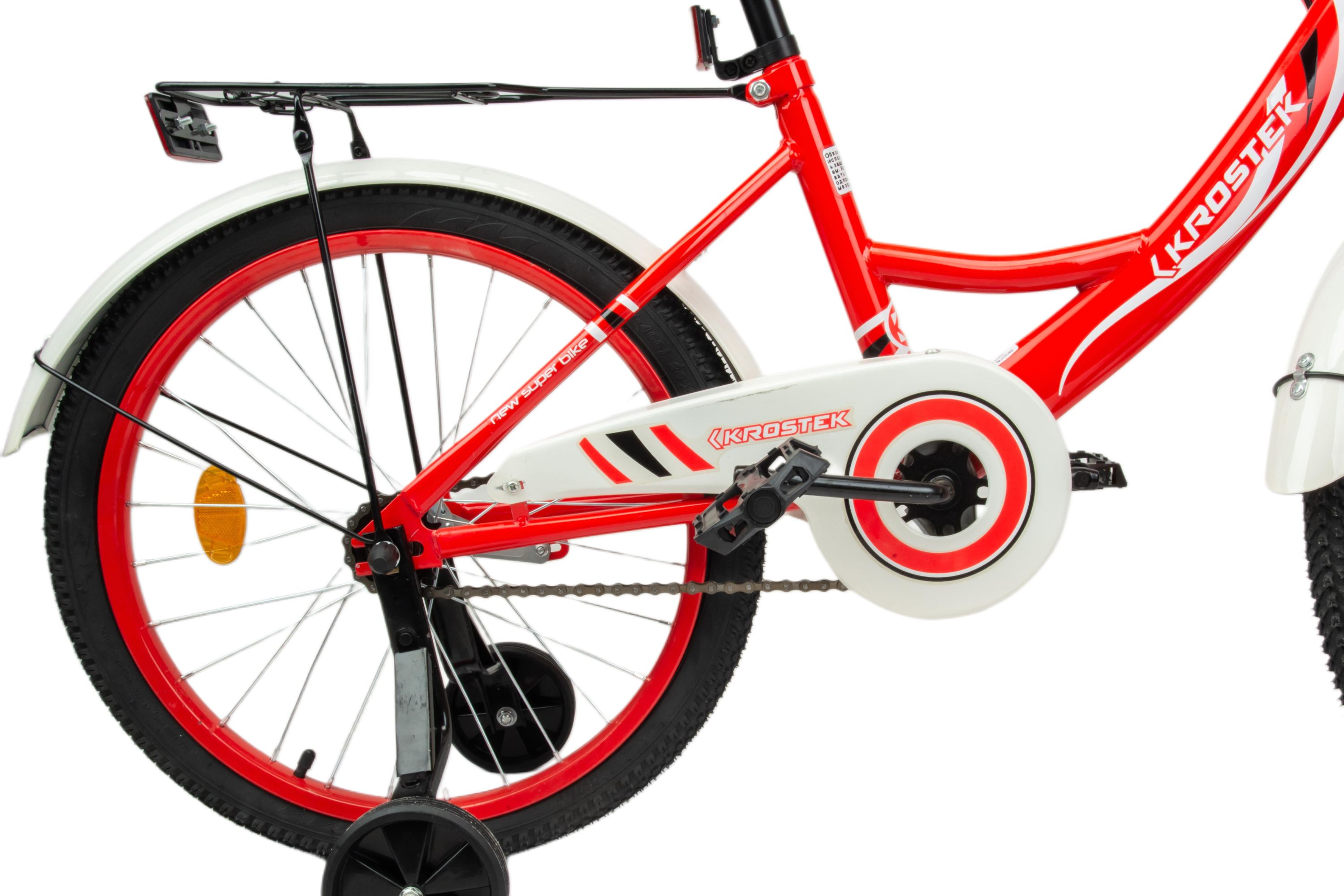 Велосипед 20" KROSTEK WAKE (красный)
