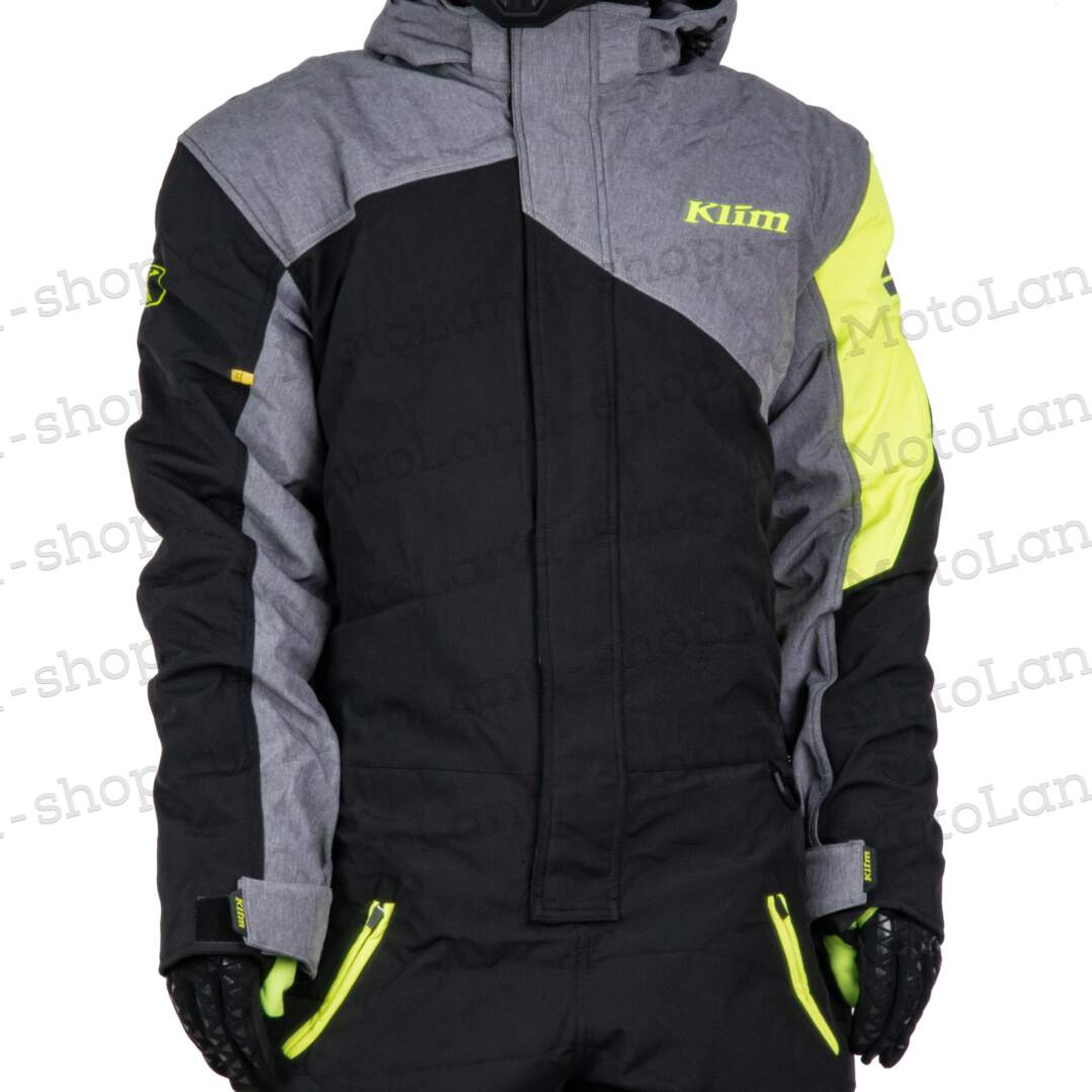Комбинезон для снегохода KLIM RAILSLIDE №1 black-yellow (текстиль) (M)
