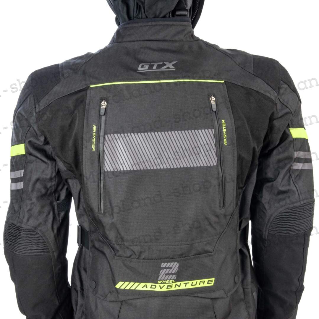 Куртка мотоциклетная (текстиль) GTX EJ-2404 BLACK (XXL) Куртка мотоциклетная (текстиль) GTX EJ-2404 BLACK (XXL)