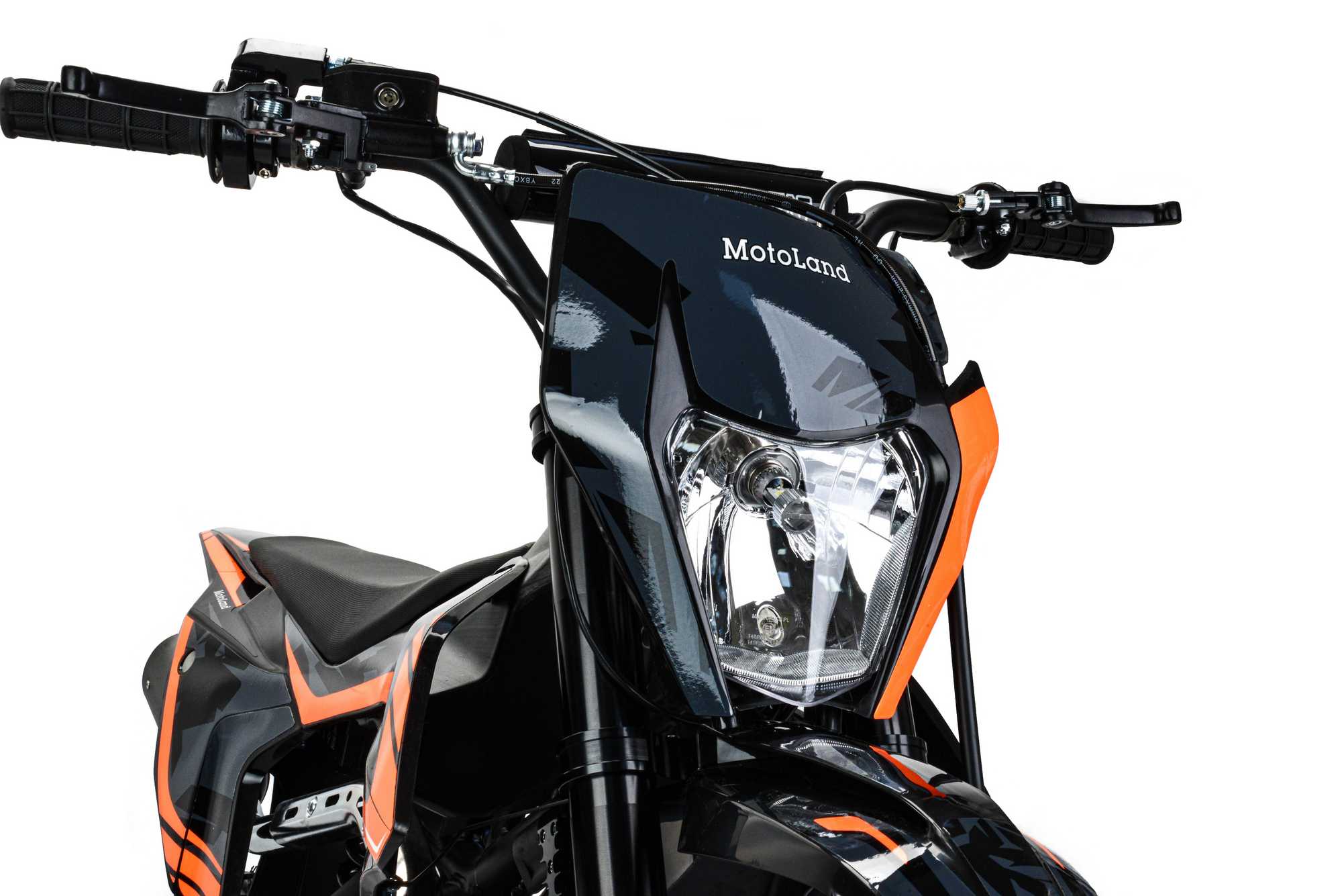 Питбайк Motoland 125 GF125 E 19/16 оранжевый