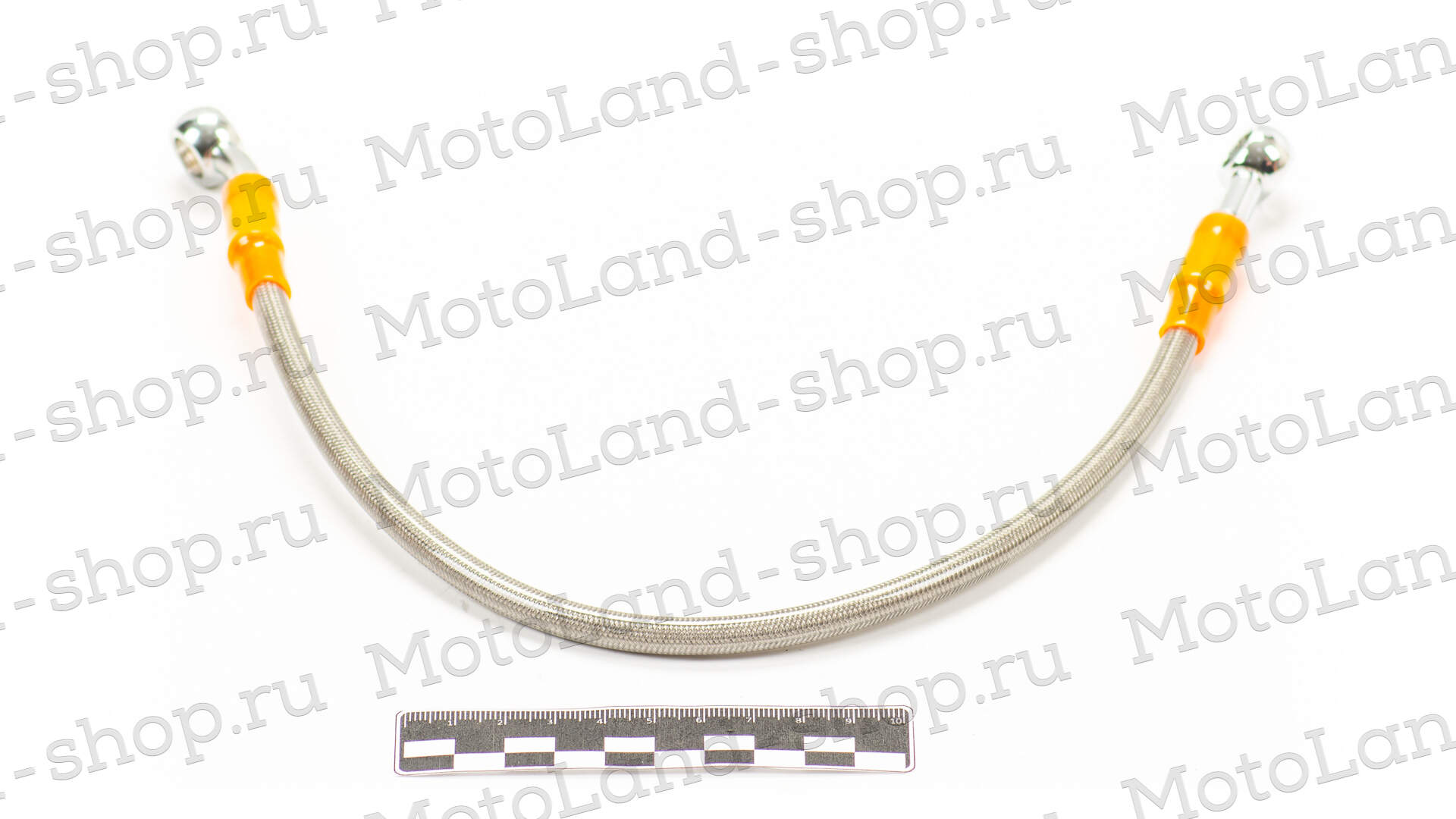 Шланг гидравлический тормозной (армированный) L= 400 d=10мм серый