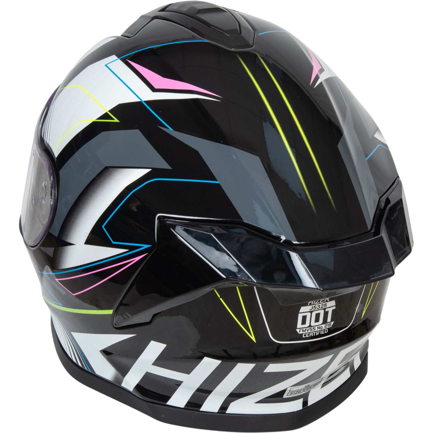 Шлем мото интеграл HIZER J5325 №4 (L) gray
