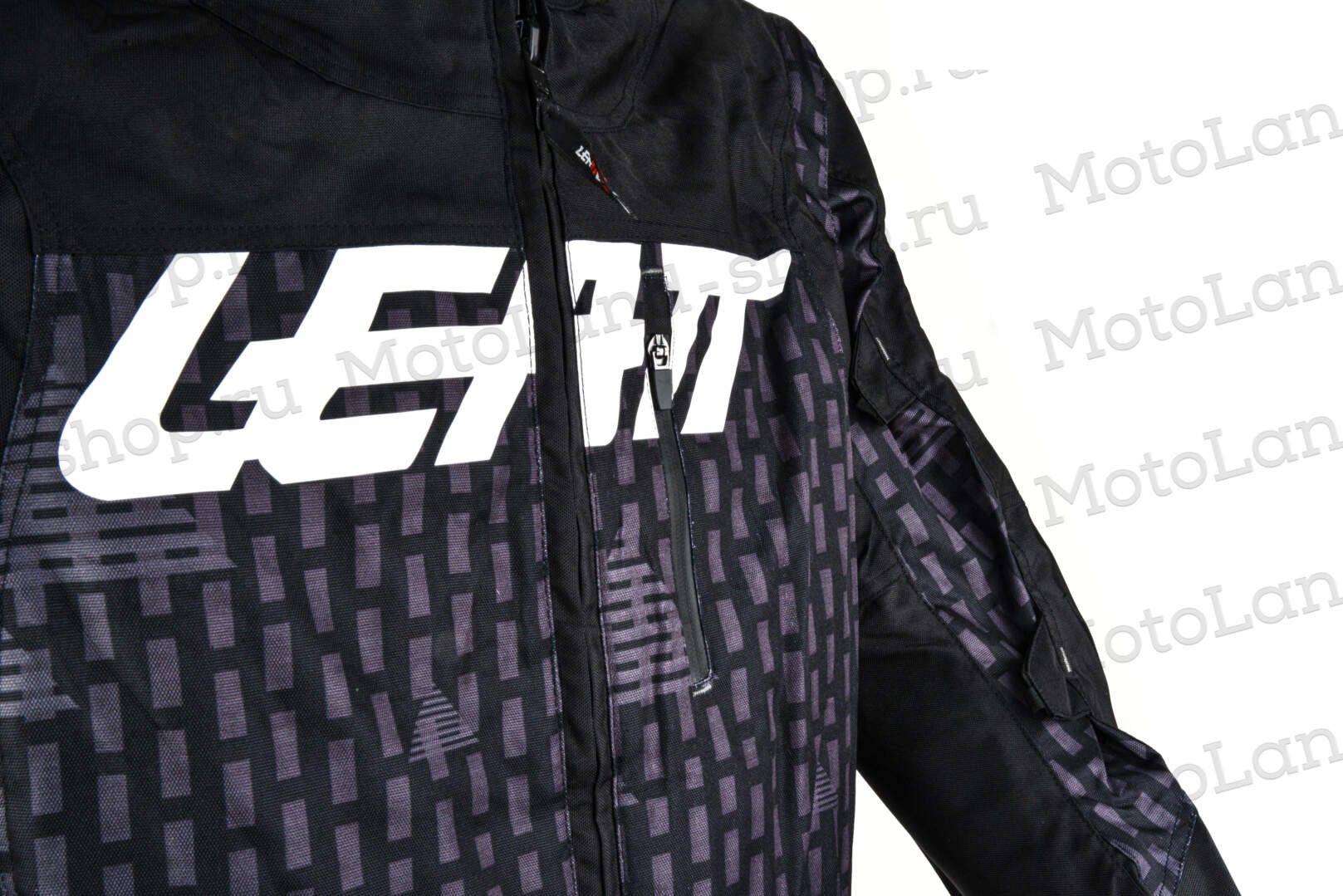 Куртка мото LEATT №10 black (текстиль) (M)