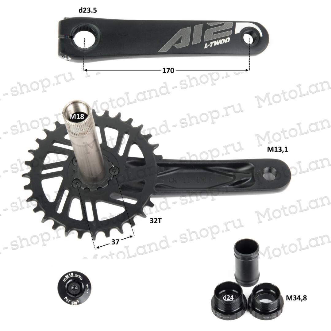 Шатун FC-A12 (32T)