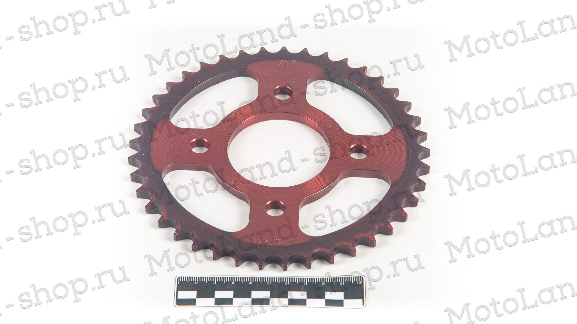 Венец, звезда ведомая (428-41) CG/CB 4х90х58 красная