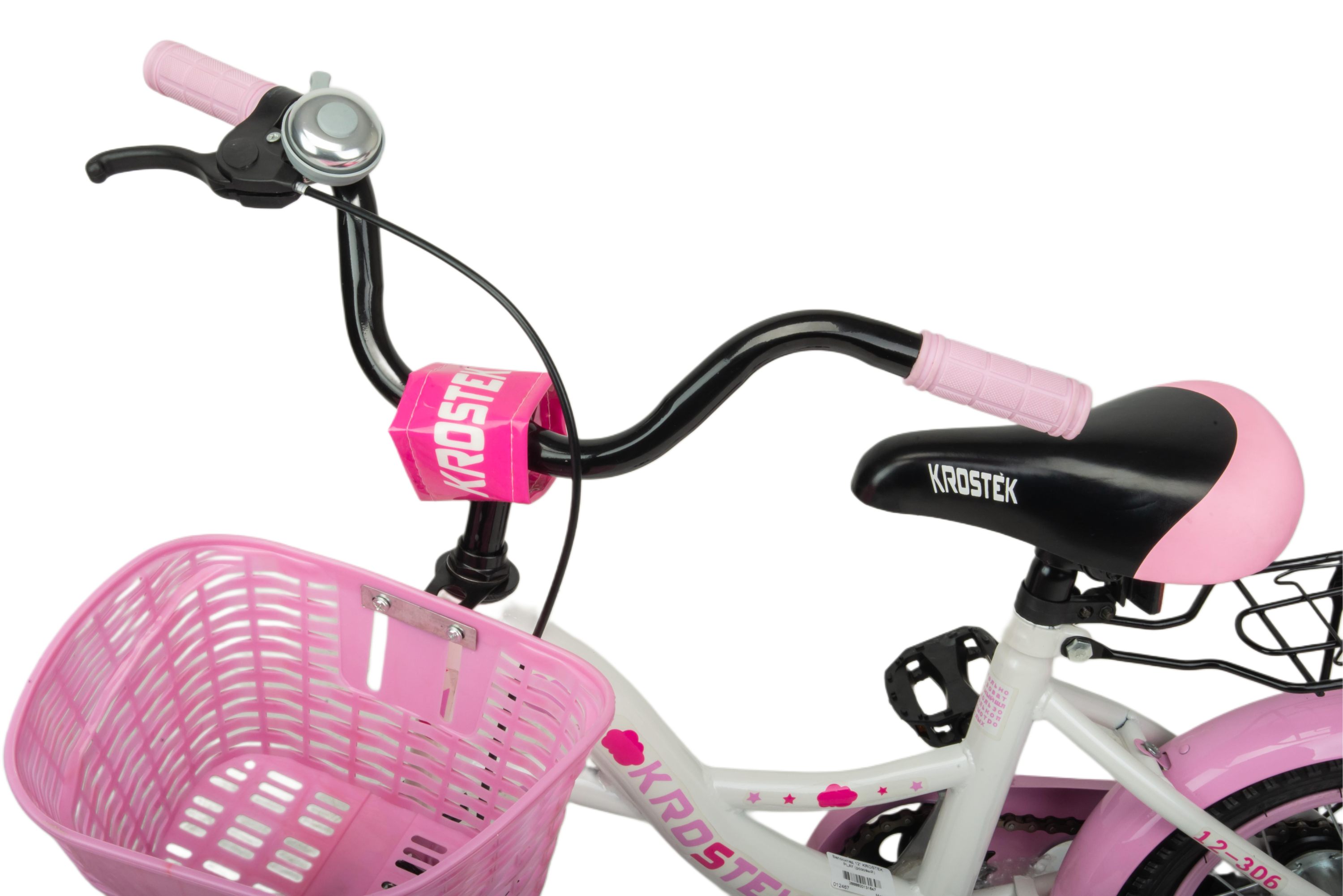 Велосипед 12" KROSTEK PLAY (розовый)