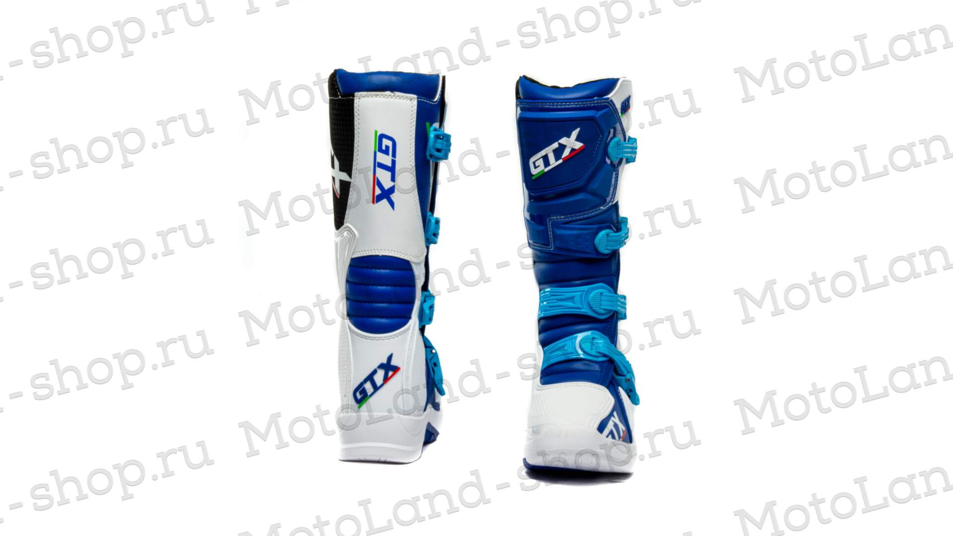 Мотоботы GTX MX №2 blue/white (р. 41) Мотоботы GTX MX №2 blue/white (р. 41)