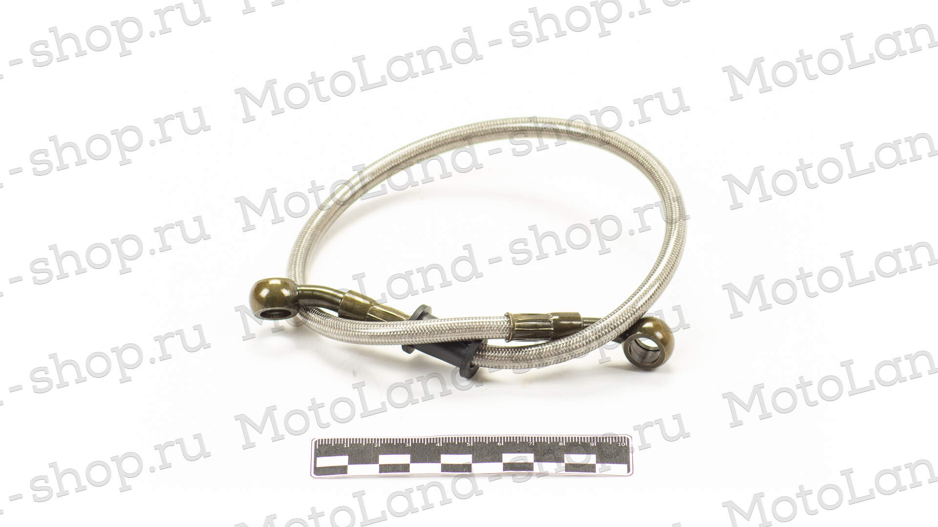 Шланг гидравлический тормозной (армированный) L= 500 d=10мм серый