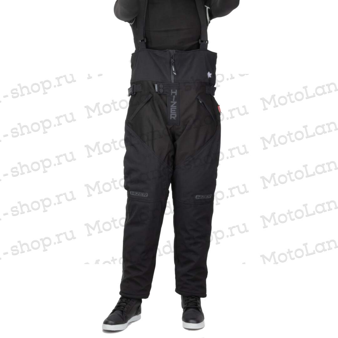 Штаны для снегохода HIZER №1 black (текстиль) (S) Штаны для снегохода HIZER №1 black (текстиль) (S)