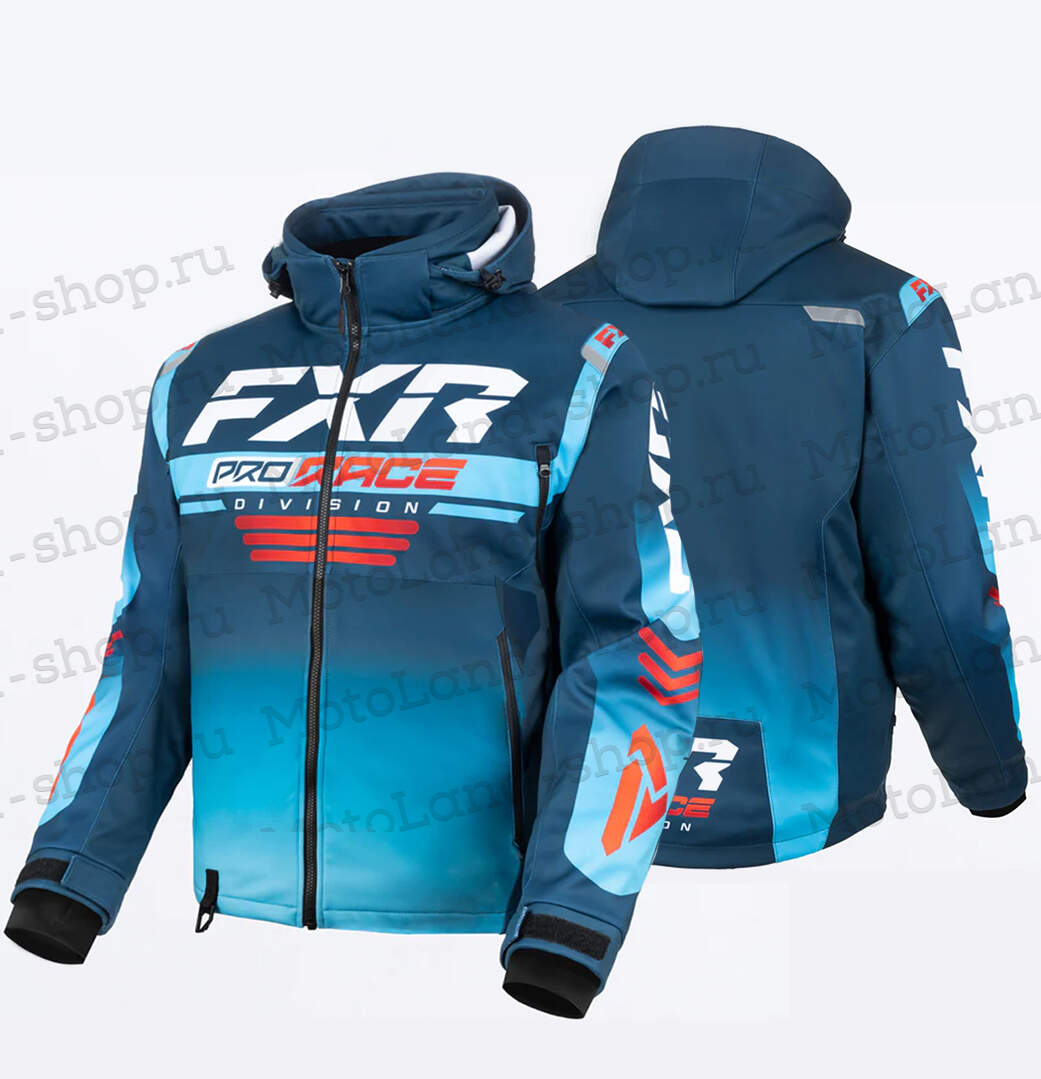 Куртка для снегохода FXR RRX №2 blue (текстиль) (L)