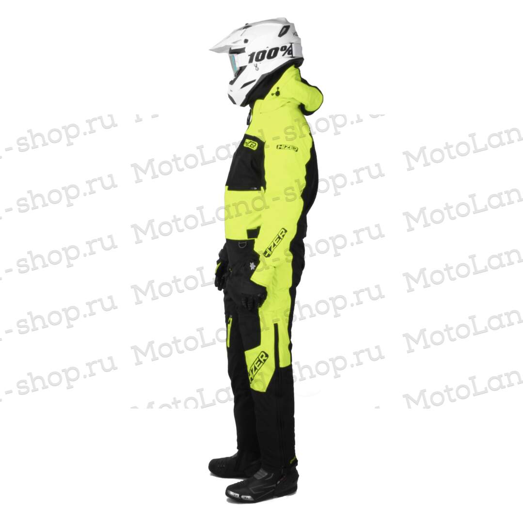 Комбинезон для снегохода HIZER №1 black-yellow (текстиль) (S) Комбинезон для снегохода HIZER №1 black-yellow (текстиль) (S)