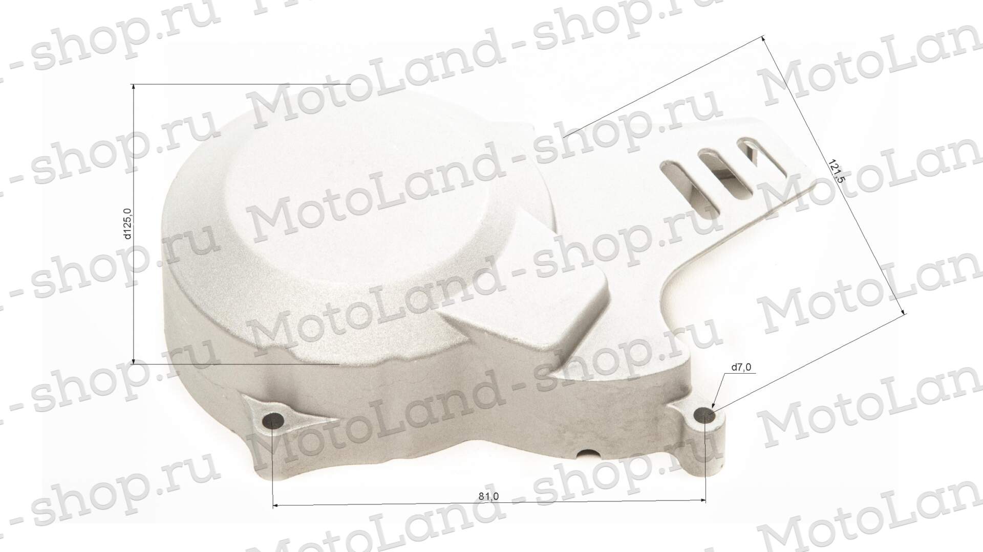 Крышка картера левая YX150/160 (W150-2/W150-5/W160-2) 150см3 160см3