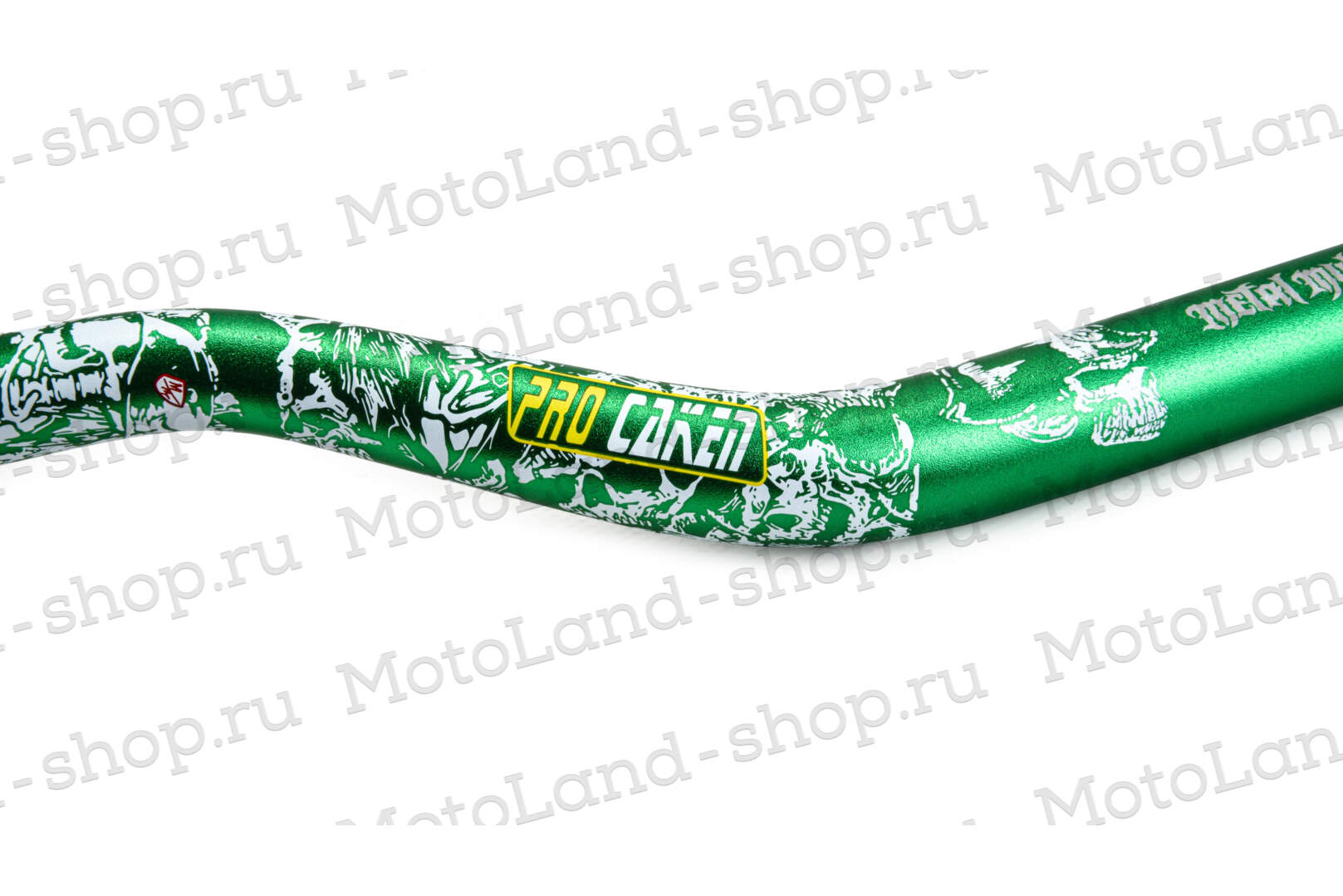 Руль 28мм №1 зеленый