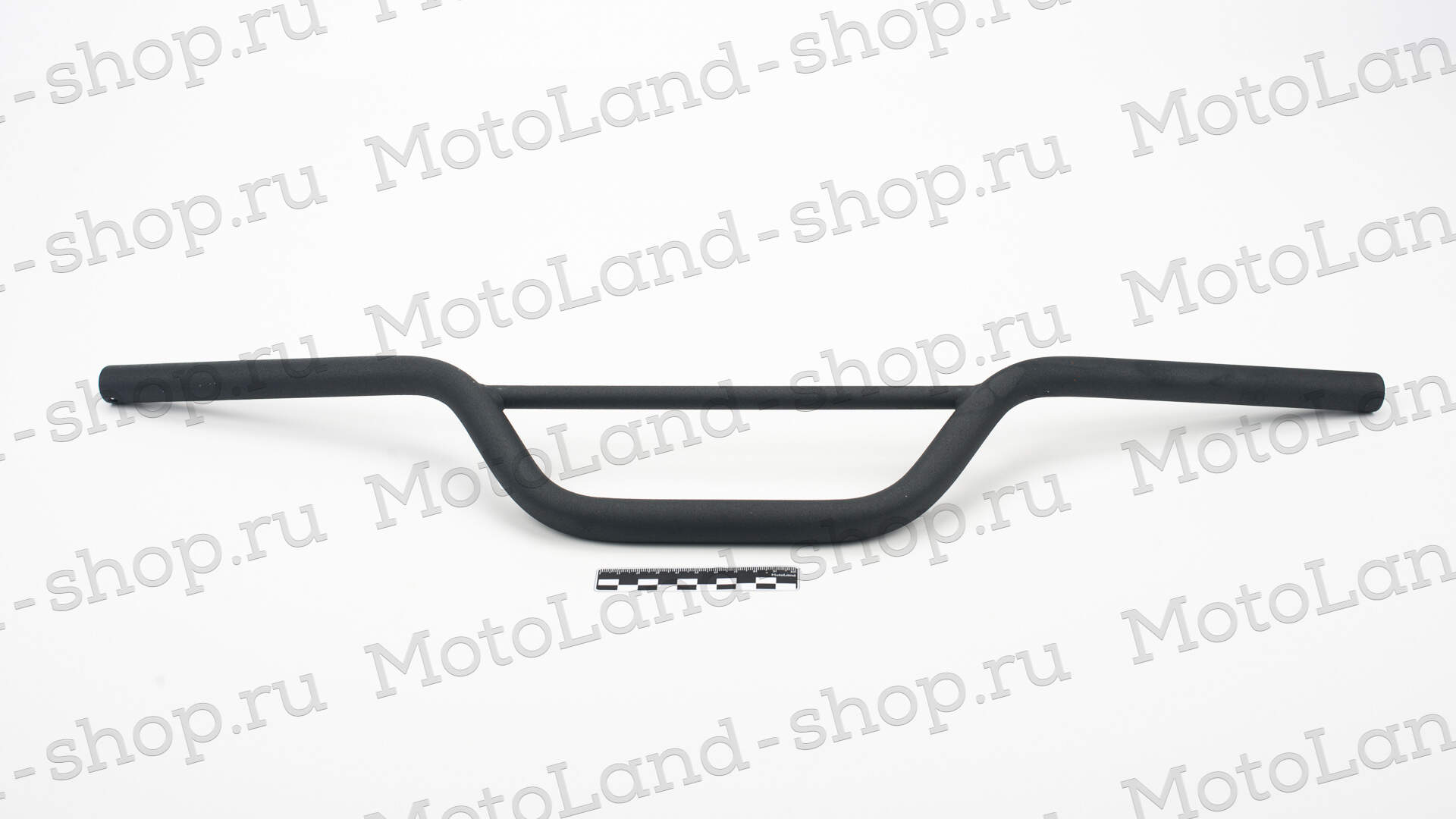 Руль 22мм №4 с перекладиной черный матовый