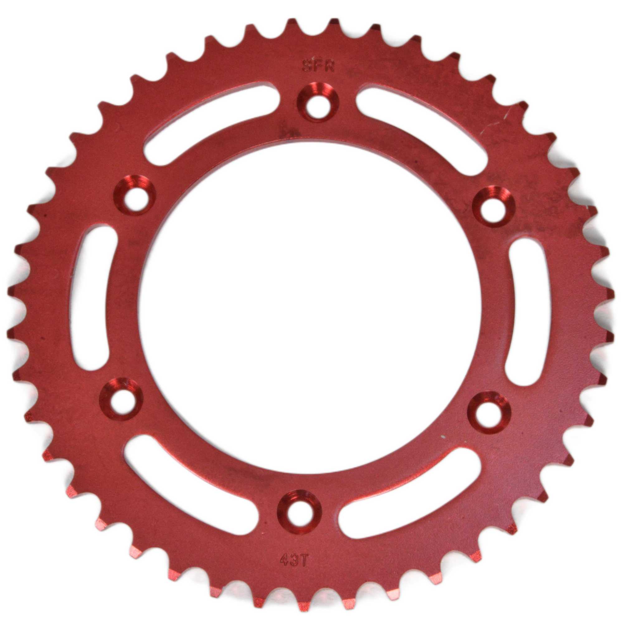 Венец, звезда ведомая (520-43) SFR Кросс 250-450 6х153х125 красная