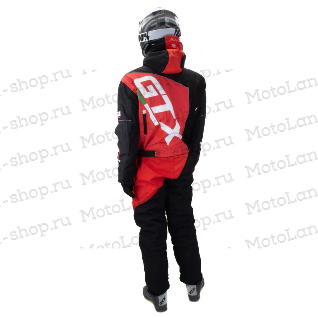 Комбинезон для снегохода GTX №2 black-red (текстиль) (XXL) Комбинезон для снегохода GTX №2 black-red (текстиль) (XXL)